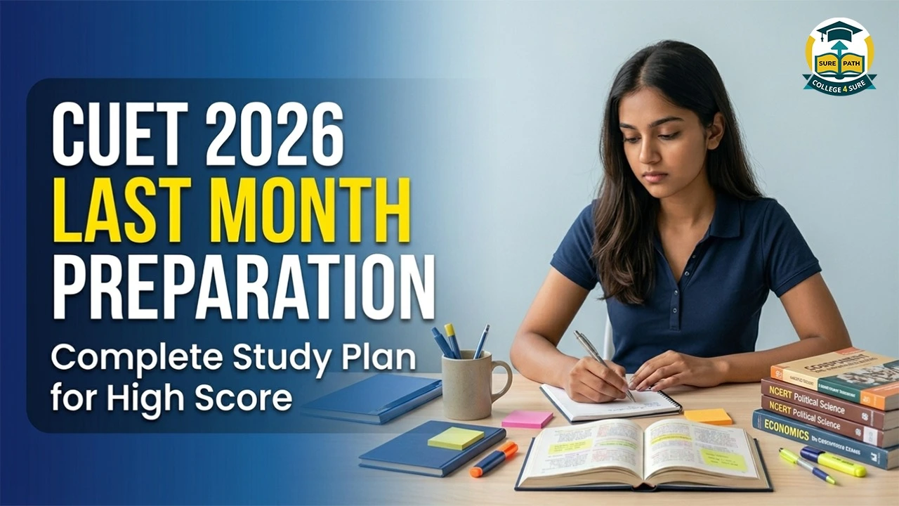 CUET 2026 Last Month Preparation